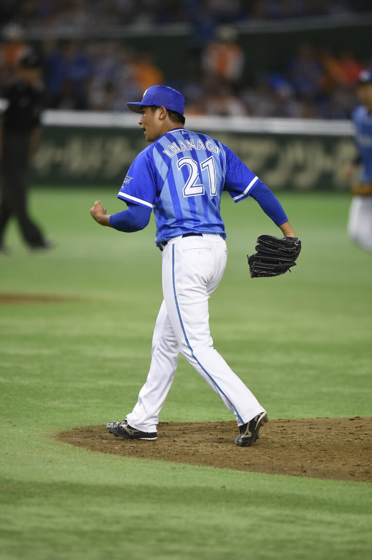 2016年CS第1ステージに登板した今永　©Hideki Sugiyama