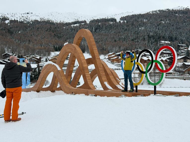 当地は五輪ムード　©Nanae Suzuki