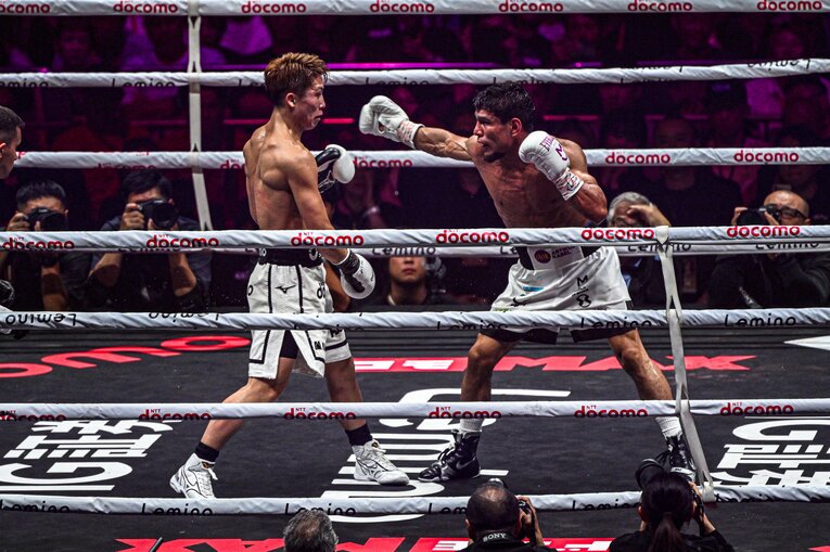 井上尚弥vs.ムロジョン・アフマダリエフ。9月14日、IGアリーナ　©Takuya Sugiyama