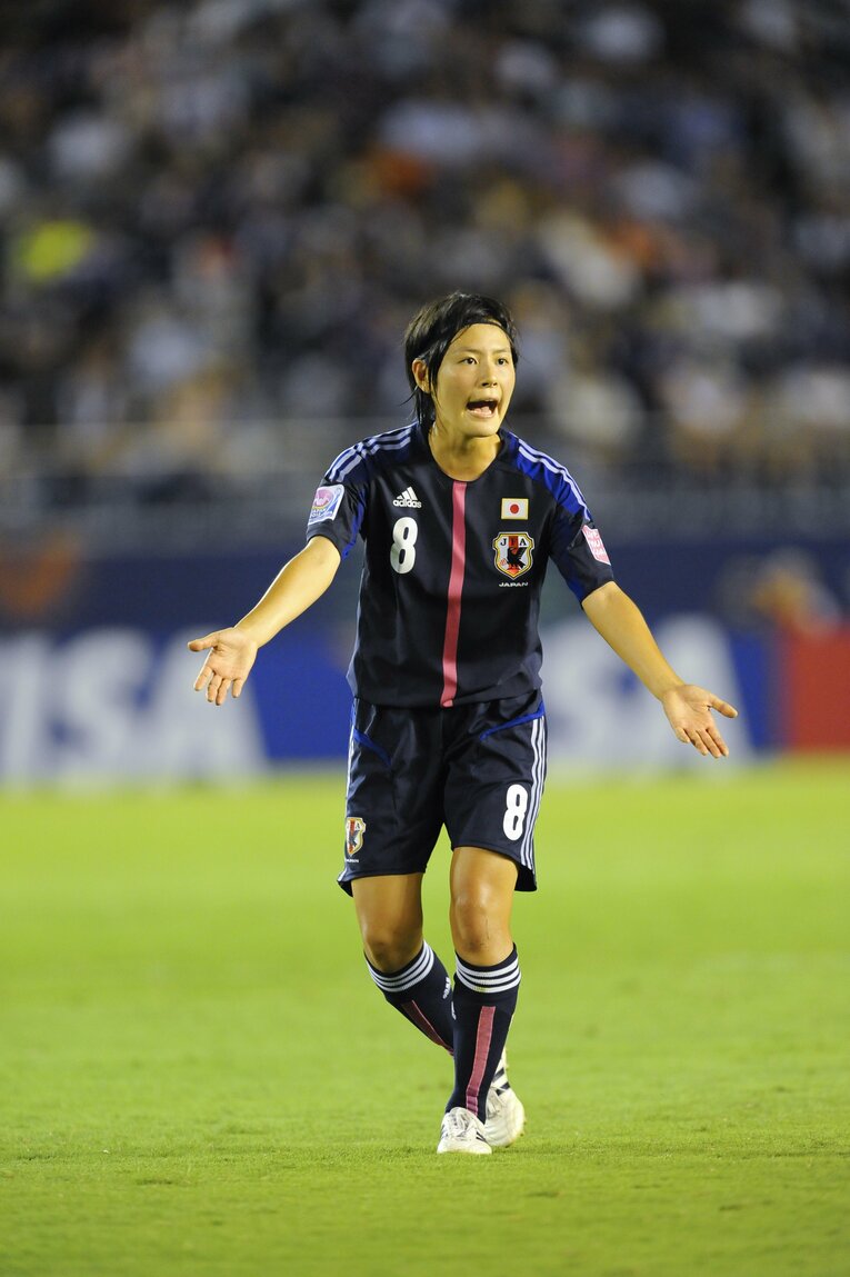 FIFA U-20女子ワールドカップに出場した当時18歳の猶本光（2012年）©︎Toshiya Kondo