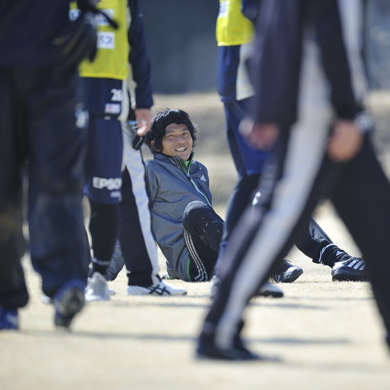松本山雅時代の松田直樹（2011年撮影）　©Takuya Sugiyama