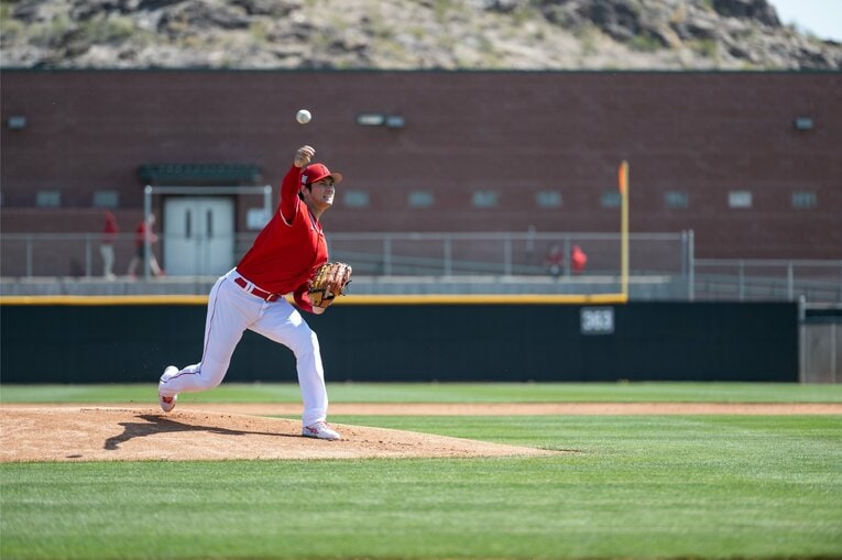 2022年の大谷のスプリングキャンプ（全20枚超／未公開ショットも多数）　©Nanae Suzuki