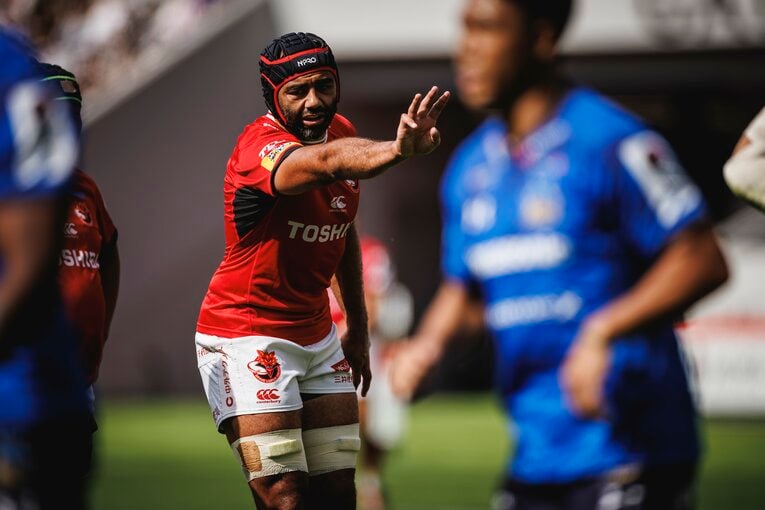 リーチ マイケル（東芝ブレイブルーパス東京）©︎Kiichi Matsumoto