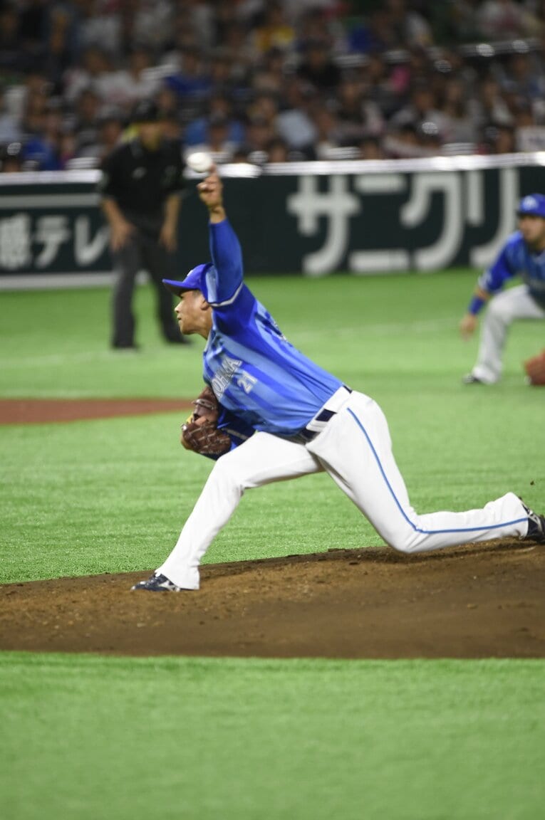 今永（2017年）　©Naoya Sanuki