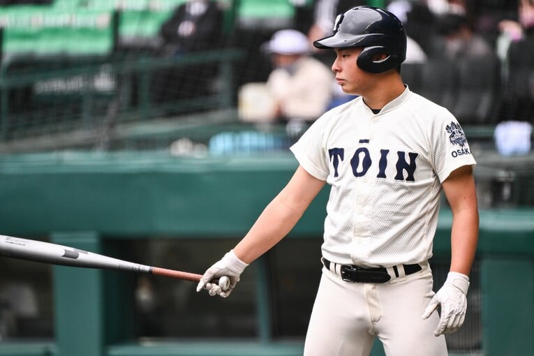 大阪桐蔭の4番・丸山一喜　©Nanae Suzuki