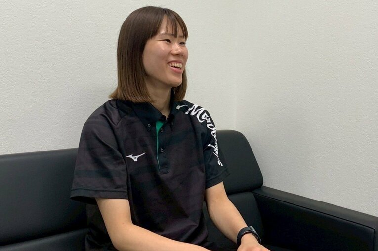 苦悩を明かしながらも、インタビューの表情は終始明るかった　©︎Noriko Yonemushi