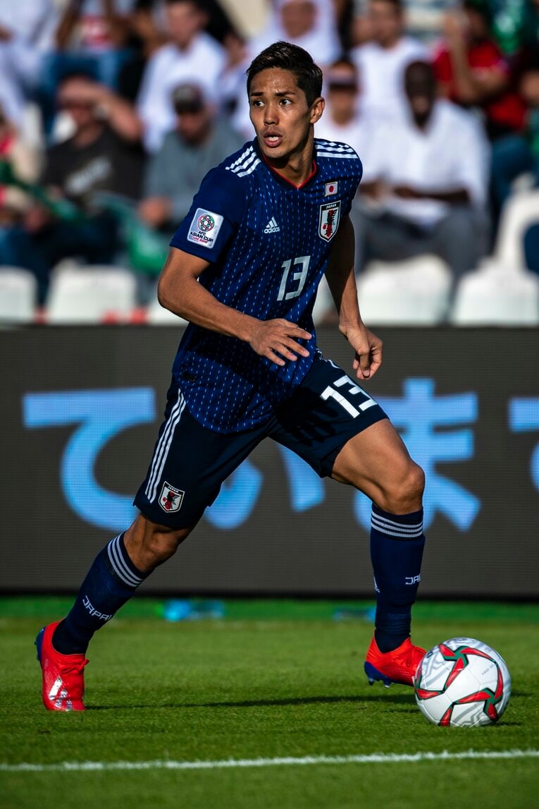 2019年のアジアカップでプレーする武藤嘉紀　©Takuya Sugiyama