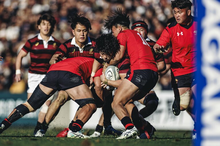 大学選手権の決勝では対抗戦で敗れた早大に雪辱を果たし4連覇を達成　©Kiichi Matsumoto