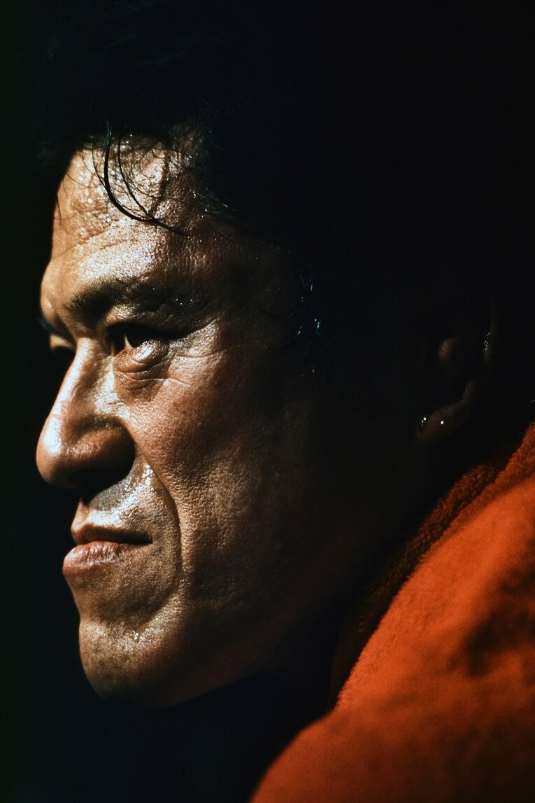 映画『アントニオ猪木をさがして』ポスターに使用された写真　©Essei Hara