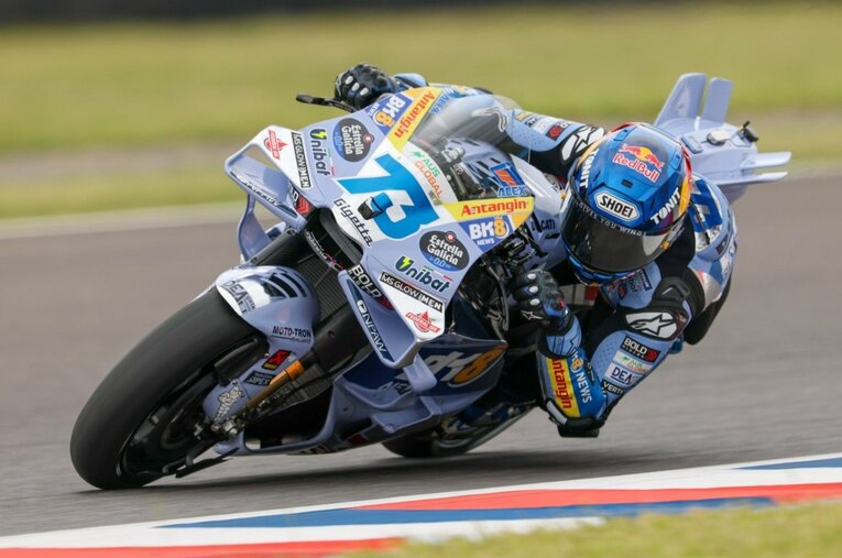 2戦連続2位と絶好調のアレックス・マルケス。MotoGPクラスでの初優勝も視界に入ってきた ／ photograph by Satoshi Endo