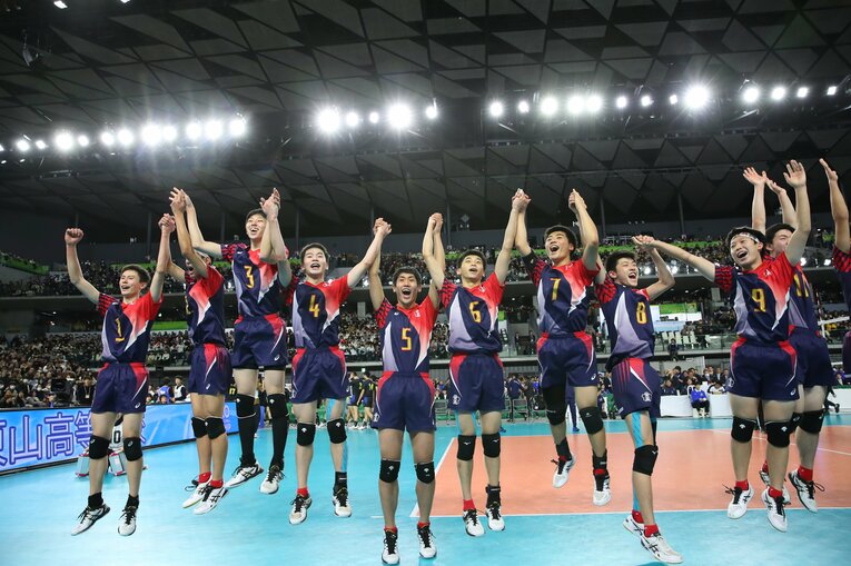 昨年度大会を制した東山高校　©︎Yohei Osada/AFLO SPORT