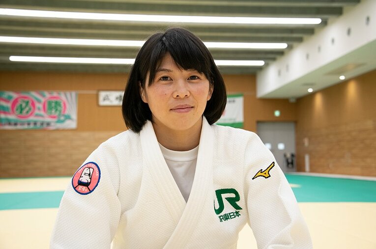 東京五輪では阿部詩、渡名喜風南らの指導を行った、柔道女子日本代表コーチの福見友子氏 ／ photograph by Shino Seki