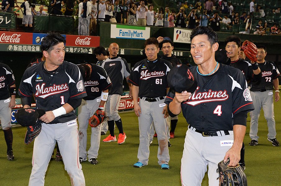 下克上2015は荻野貴司の足が起こす?ロッテファンが待ち続けた男の復活。<Number Web> photograph by NIKKAN SPORTS