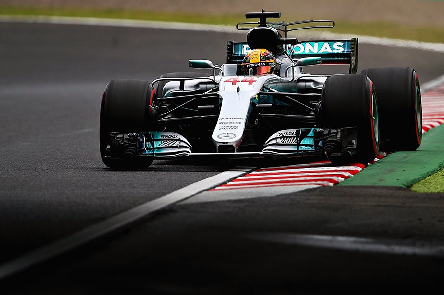 セナ、シューマッハー、ハミルトン。鈴鹿GP予選に挑んだ最速の系譜。<Number Web> photograph by Getty Images