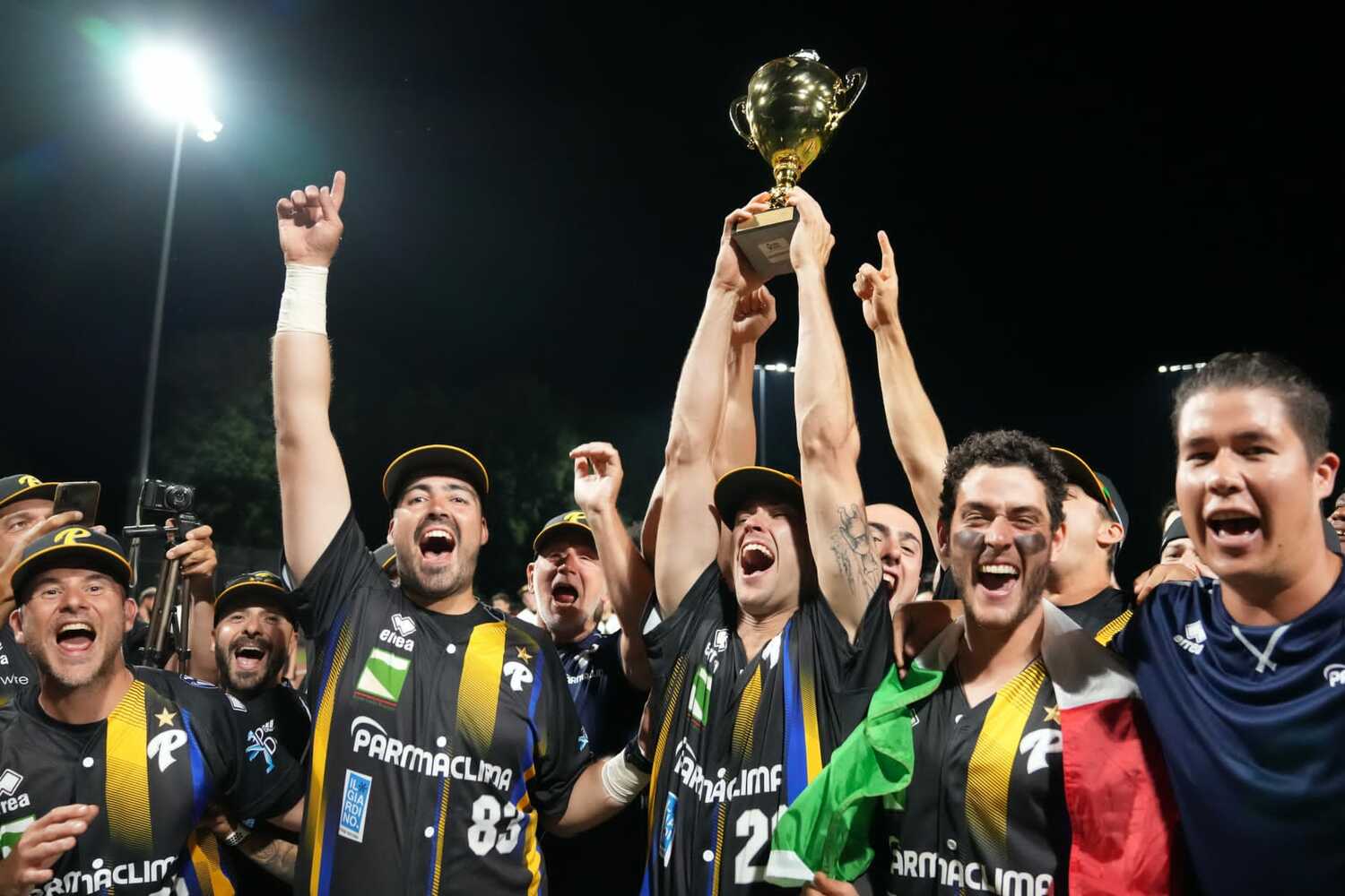 欧州チャンピオンズ・カップ優勝時　©1949 Parma Baseball