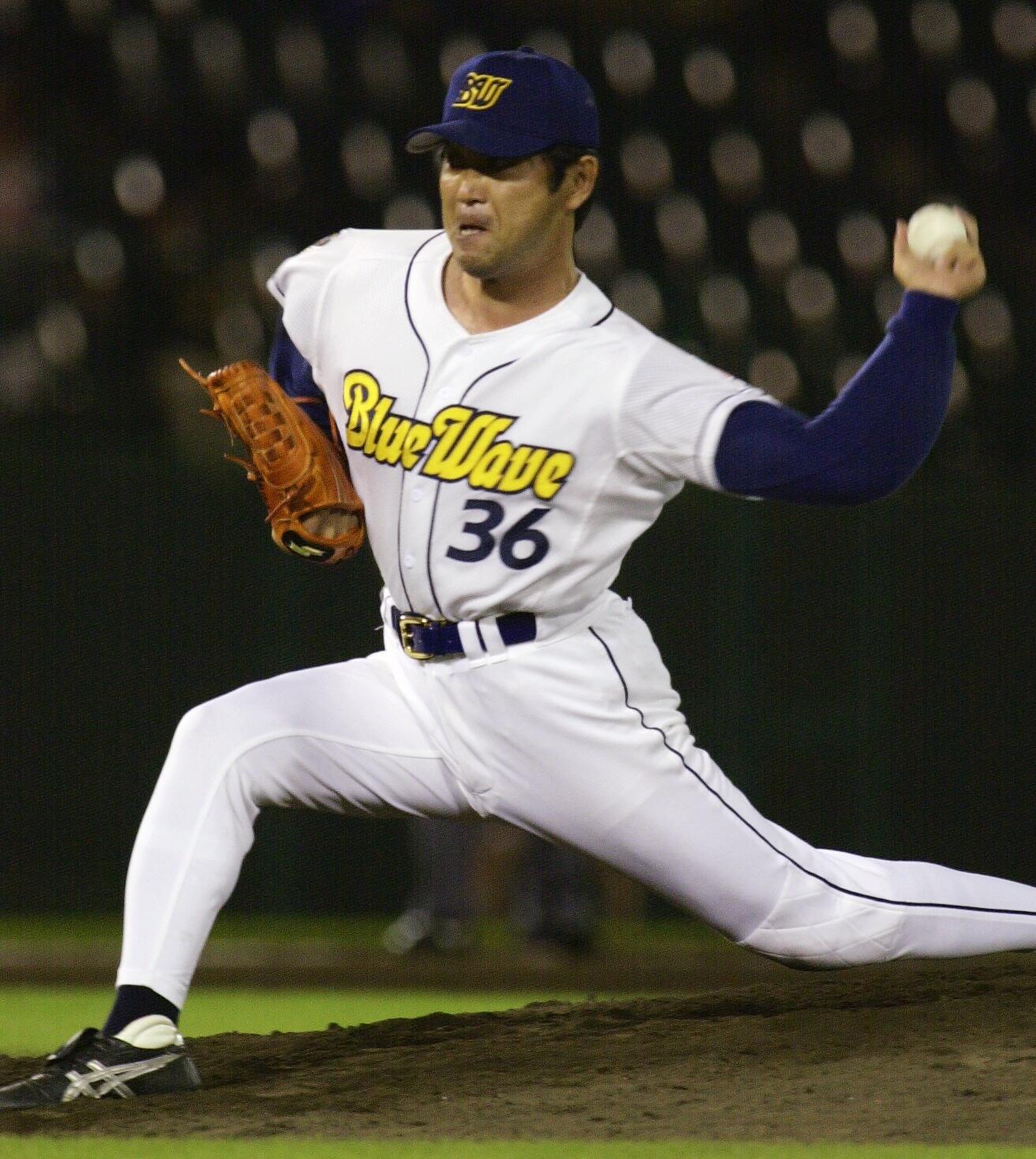 オリックスで2年間プレー。のち2002年秋に現役を引退した ©JIJI PRESS