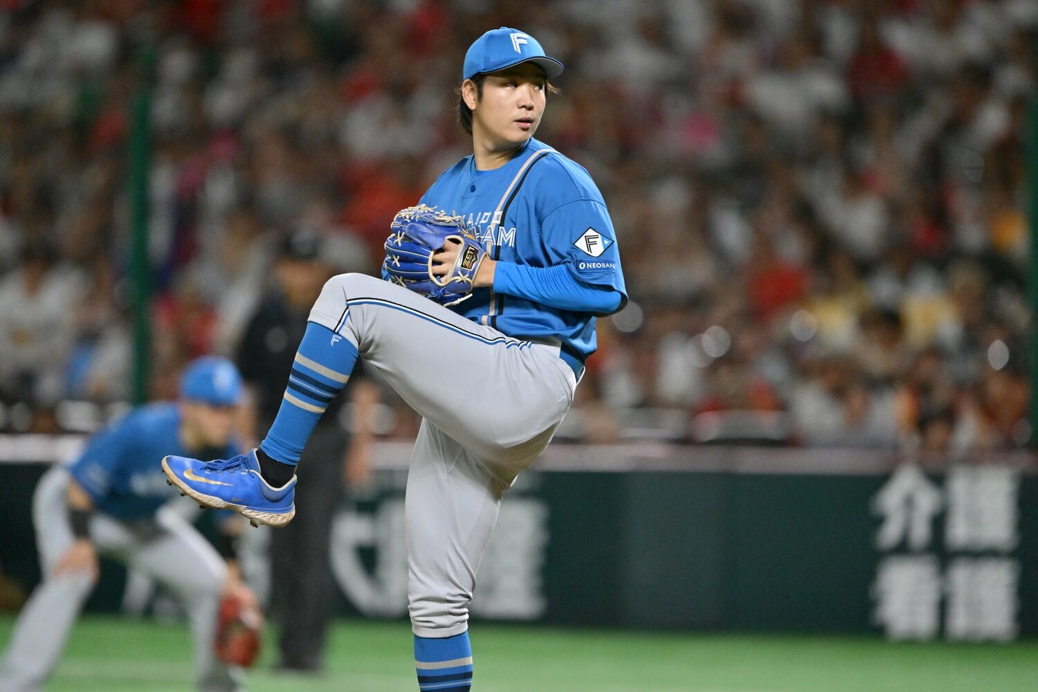 4回2/3で6奪三振、無失点に抑え込んだ古林 ©Hideki Sugiyama