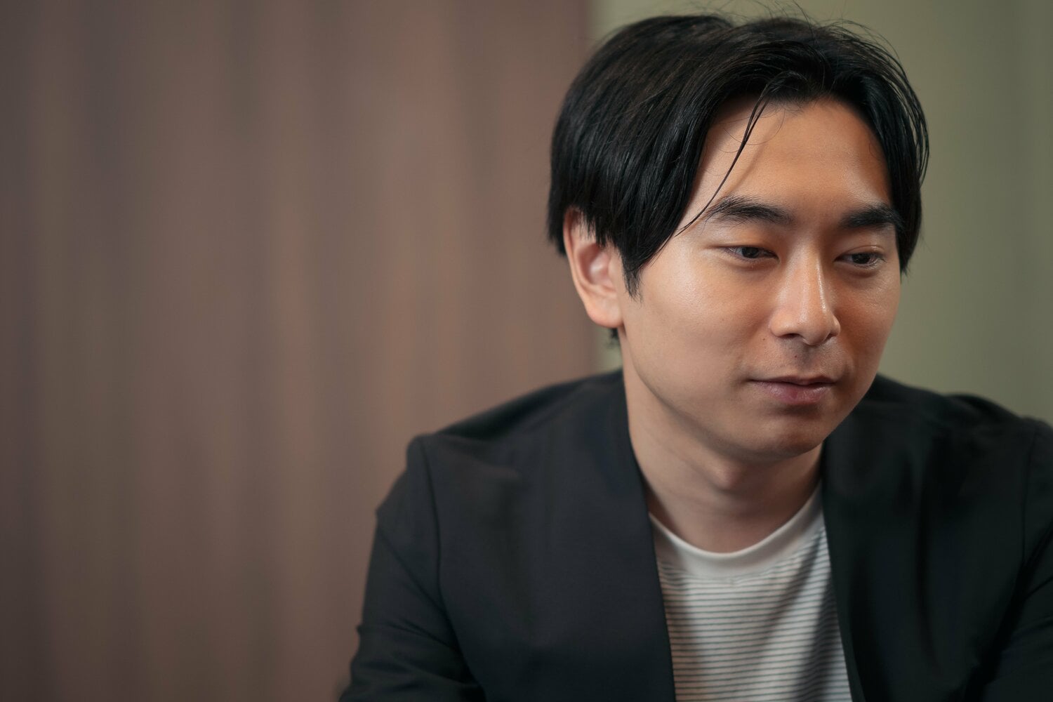 驚異の単独正解で旭川東へ一気に流れを引き寄せた塩越。現在は弁護士に　©Shiro Miyake