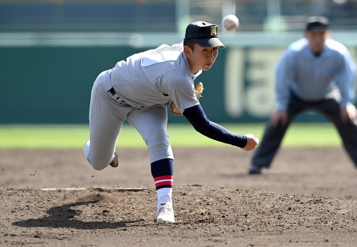 高校時代は仙台育英のエースとして活躍 ©Sankei Shimbun