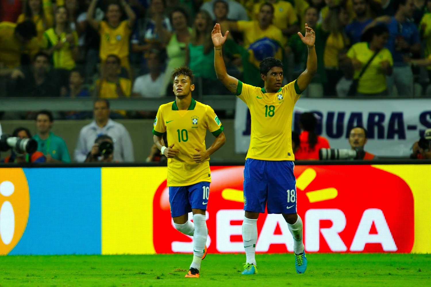 苦労人パウリーニョだったが、努力の末にセレソンに上り詰めた©Takuya Sugiyama