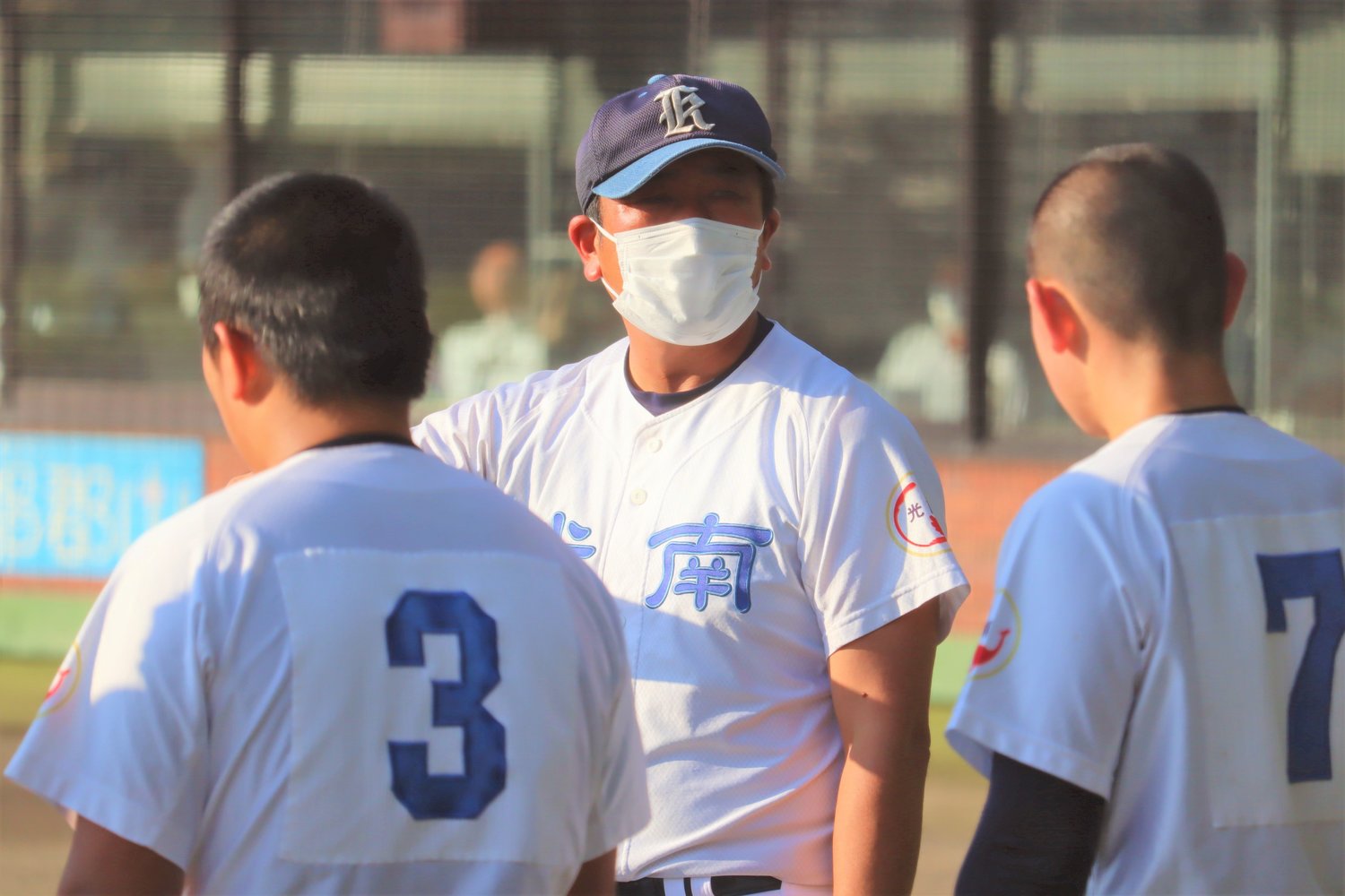 光南高校・渋谷武史監督（2021年撮影）©Genki Taguchi