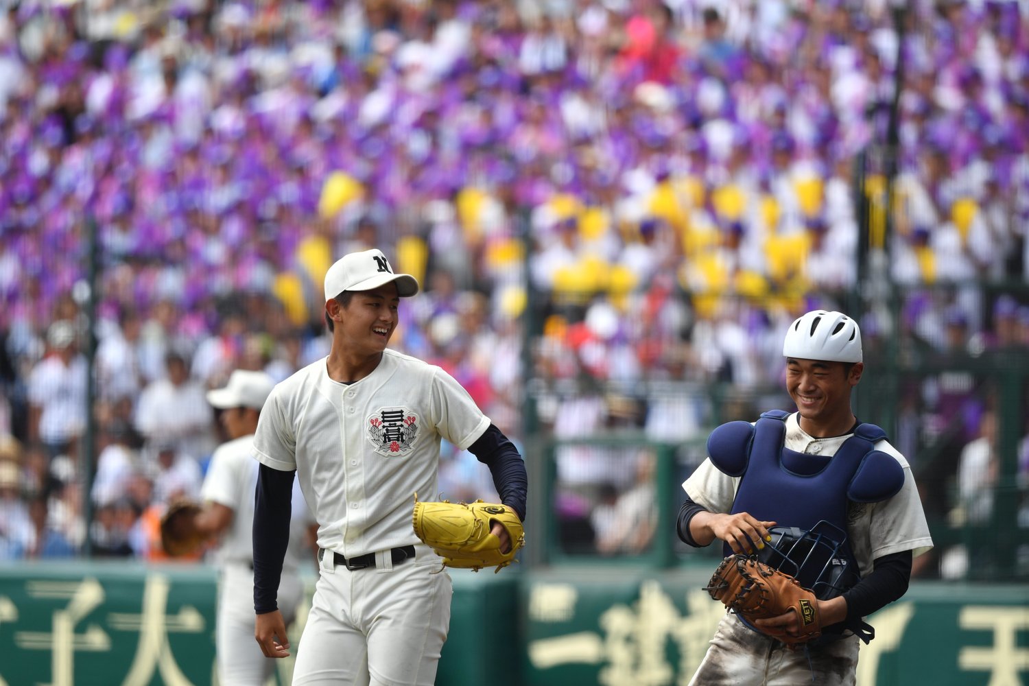 2年夏の甲子園は吉田輝星擁する金足農業に破れ、準決勝敗退。井上にとって最後の甲子園のマウンドとなった　©︎Hideki Sugiyama