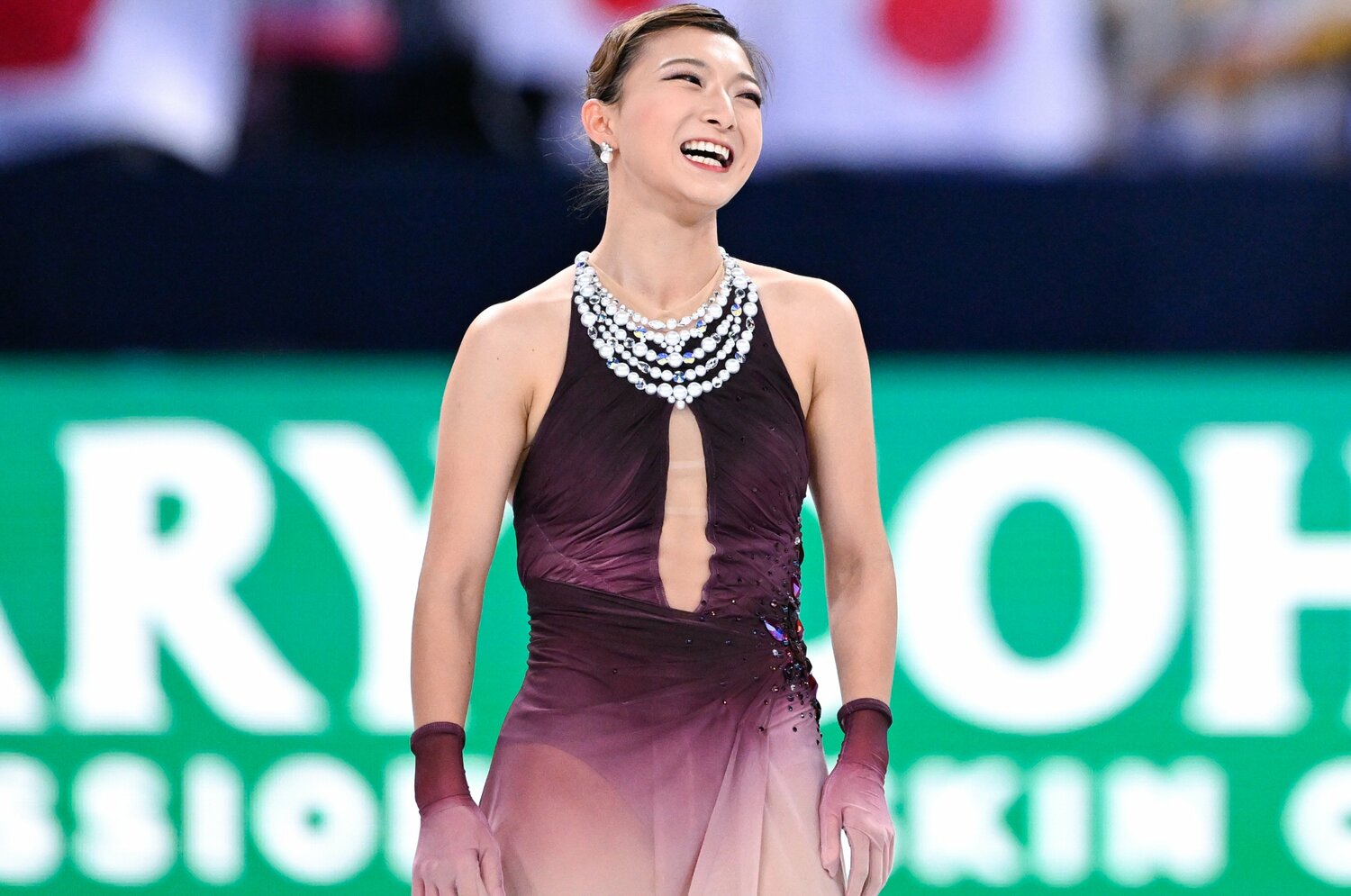 坂本花織が悲痛な涙のウラで「情緒不安定なくらい…」なぜ“練習でもしないミス”から復活できたのか？ 取材陣に見せた決意「悔しい気持ちはこの大会で終わり」＜Number Web＞ photograph by Asami Enomoto