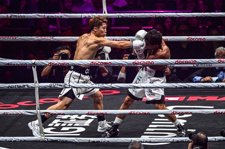 井上尚弥vs.ムロジョン・アフマダリエフ。9月14日、IGアリーナ　©Takuya Sugiyama