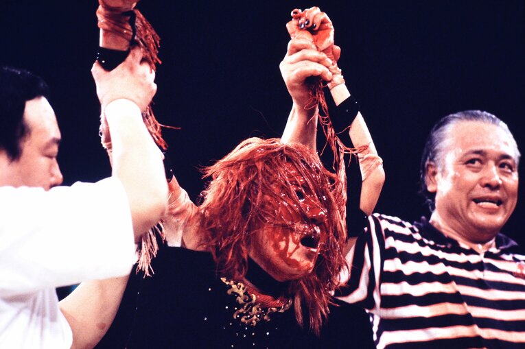 北斗晶vs神取忍。1993年4月2日、横浜アリーナ