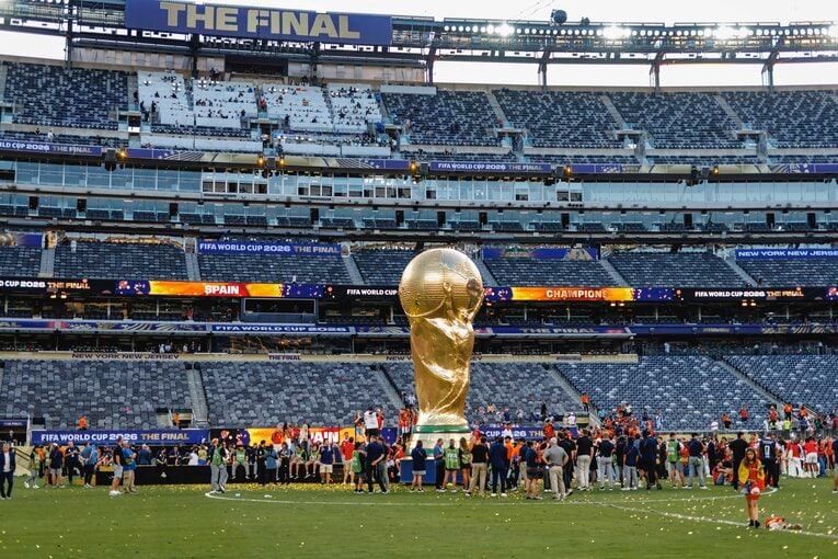 テレビに映らなかったW杯決勝撮影写真…（右に続きます）　©Kiichi Matsumoto/JMPA