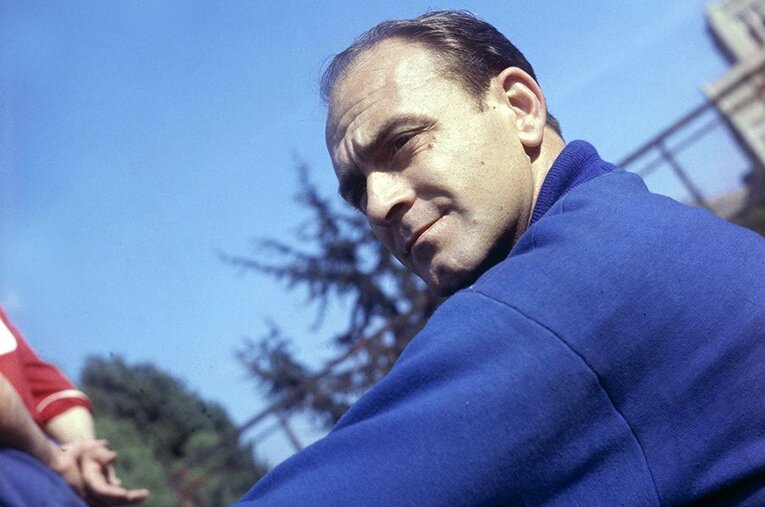 ディ・ステファノについては、レアル・マドリーとバルサが熾烈な獲得競争を繰り広げた ／ photograph by L'EQUIPE/AFLO