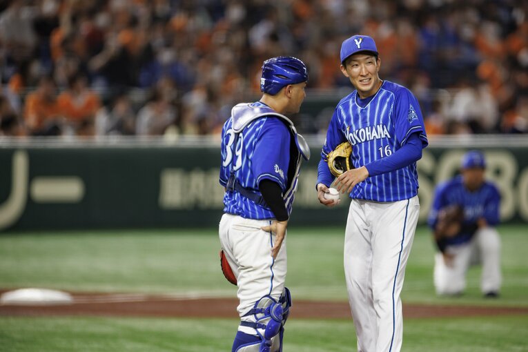 6月21日、巨人戦に先発した大貫　©Kiichi Matsumoto