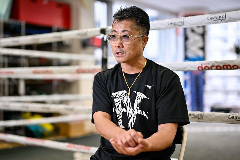 父として、トレーナーとして臨んだ東京ドームでの井上尚弥・拓真の試合当日の心境を明かした井上真吾　©︎Hiroaki Yamaguchi