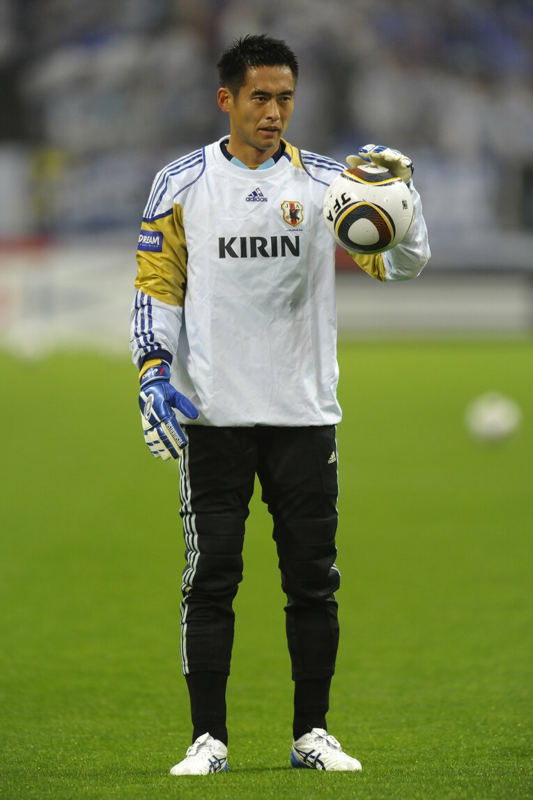 2010年の川口能活　©Toshiya Kondo