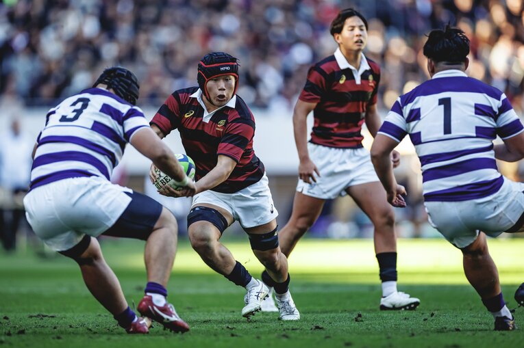 FL田中勇成（早大3年）©︎Kiichi Matsumoto