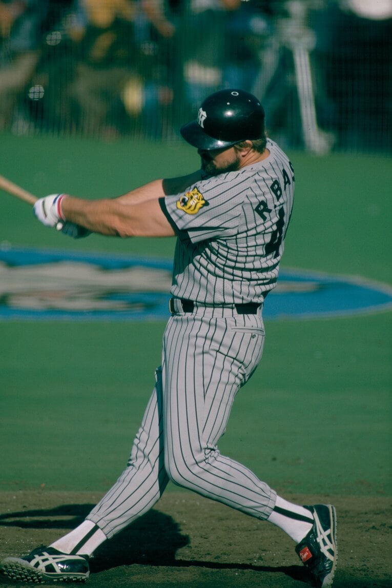 ランディ・バース。1985、86年に三冠王を獲得した　©Hidenori Daikai