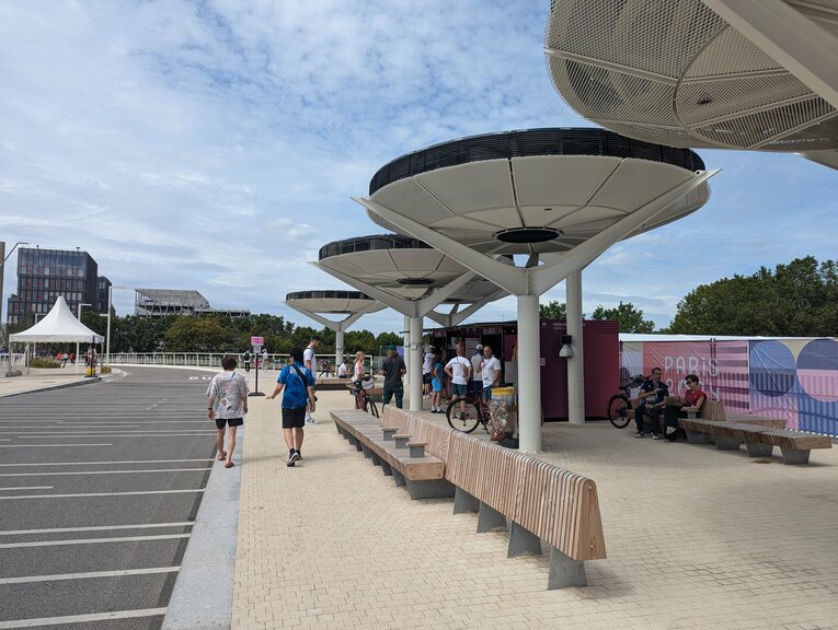 パリ五輪の選手村（全56枚）©JMPA