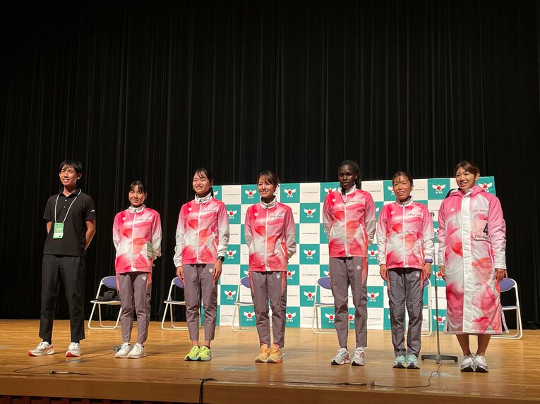 現在は資生堂の監督を務める岩水氏　©資生堂ランニングクラブ