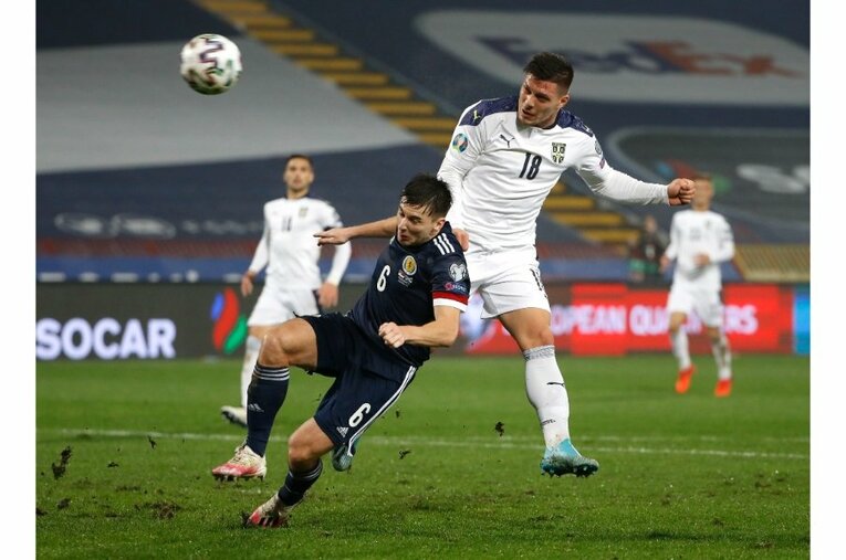 プレーオフではヨビッチが奮闘したものの……©Getty Images