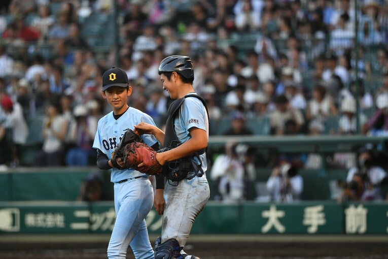 【コマ送りで見る】第100回大会、語り継がれる甲子園の名場面「９回無死満塁から２ランスクイズの決定的瞬間を振り返る　©Hideki Sugiyama