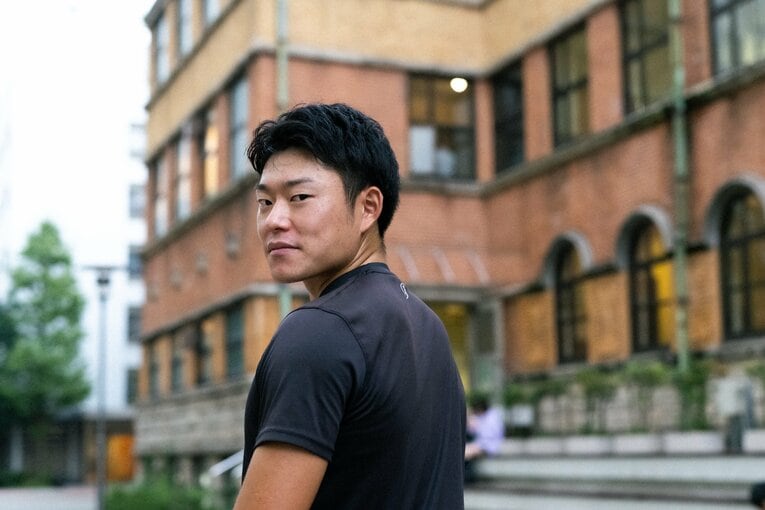 創立100年を越える上智大で初のドラフト指名を受けた正木　©Asami Enomoto