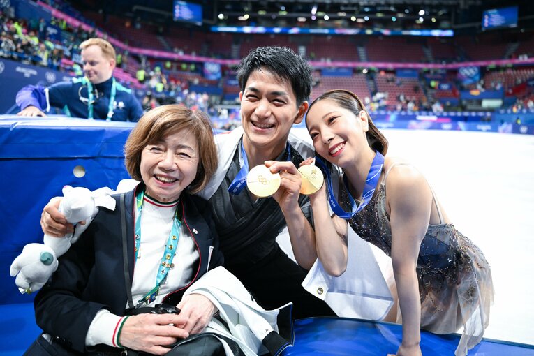 【特選写真60枚超】りくりゅう伝説の五輪逆転劇を振り返る（写真は右に続きます）©Asami Enomoto/JMPA