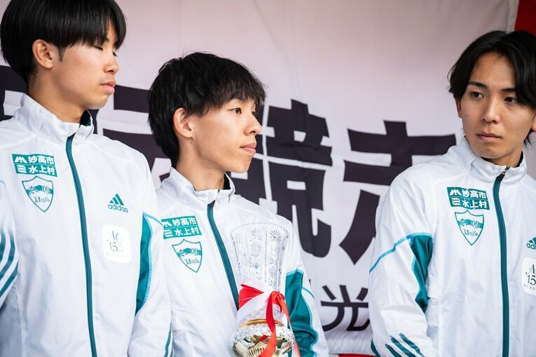 【黒田朝日レア写真】出走後もさわやか（3年時。写真は続きます）　©Nanae Suzuki