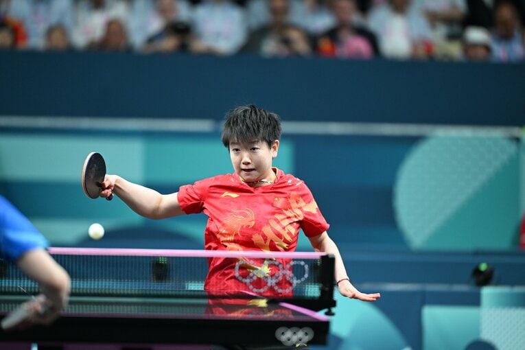 中国の孫穎莎、23歳 ©Naoya Sanuki／JMPA