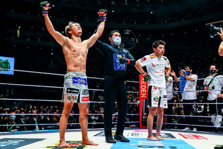 斎藤との2戦目は判定3-0で朝倉未来が完勝。見事リベンジを果たした　©RIZIN FF Susumu Nagao