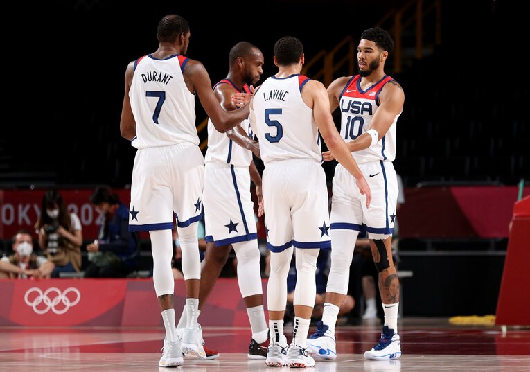 チームワークを重要視するジェイソン・テイタム（10／ボストン・セルティックス）　©︎Getty Images