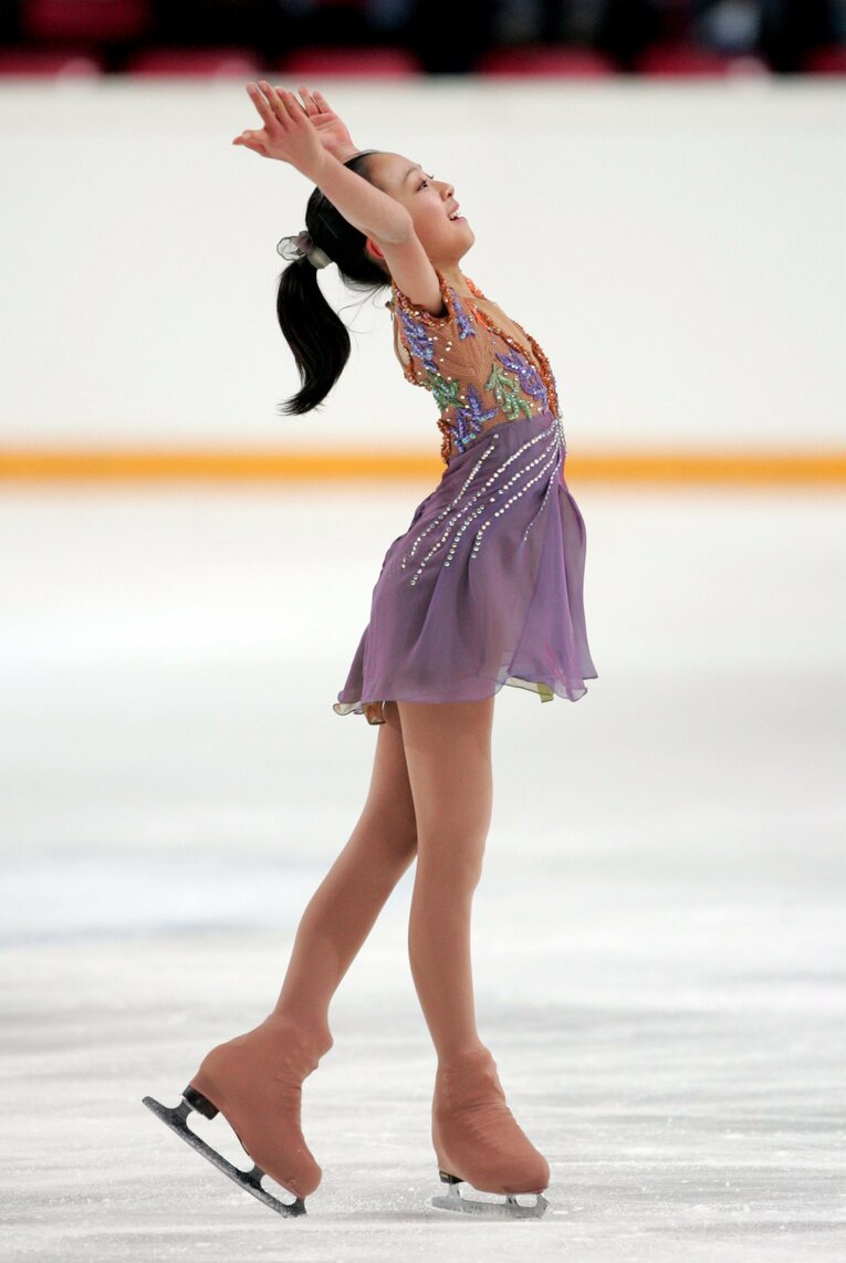 2004年の浅田真央　©JIJI PRESS