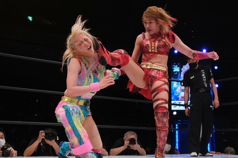「女子プロレスを背負って立つ」スターダム王者・朱里が語る“朱いベルト”への思い…岩谷麻優戦で「ドローは絶対に嫌だった」理由とは？(47)