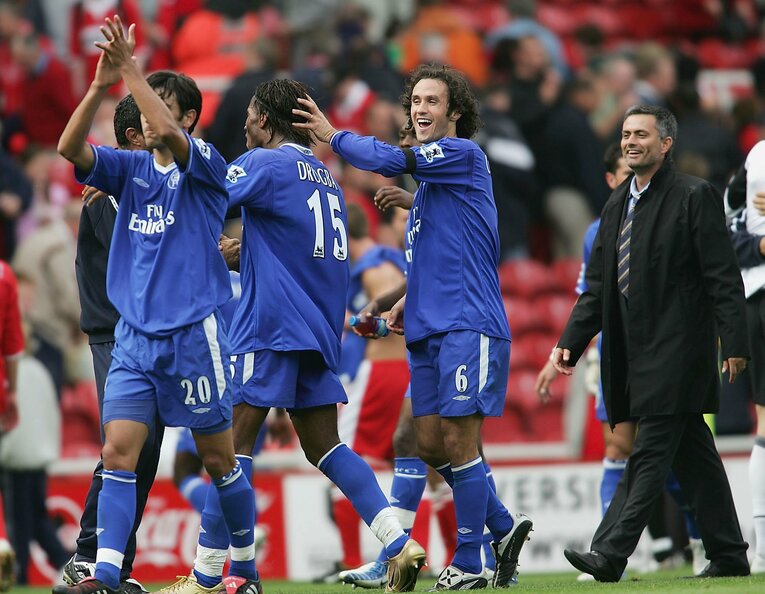 当初は酷評されていたR・カルバーリョだったが、テリーとともに鉄壁の守備を築いた©Getty Images