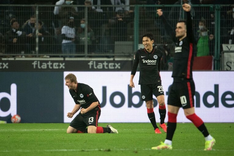 長谷部が出場することで休養できたヒンターエッガーも調子を取り戻している　　©Getty Images